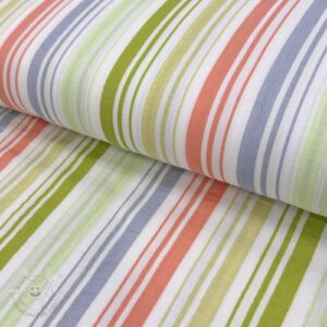 Dvojitá gázovina/mušelín Beach Stripe green - mušelín, mušelin, muselin latka, mušelin latka, gazovina, gázovina metráž, gazovina latka, gázovina, trojita gazovina, bambusový mušelín, latka muselin, bavlněný mušelín metráž, mušelín látka metráž, dvojita gazovina metraz, deka pre bábätko, letná deka pre bábätko, bambusova deka pre dieta, muselinova prikryvka, strikovana deka pre babatko, biela deka pre babatko, prikrývka pre bábätko