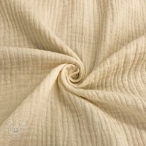 Dvojitá gázovina/mušelín MELANGE sand - mušelín, mušelin, muselin latka, mušelin latka, gazovina, gázovina metráž, gazovina latka, gázovina, trojita gazovina, bambusový mušelín, latka muselin, bavlněný mušelín metráž, mušelín látka metráž, dvojita gazovina metraz, deka pre bábätko, letná deka pre bábätko, bambusova deka pre dieta, muselinova prikryvka, strikovana deka pre babatko, biela deka pre babatko, prikrývka pre bábätko