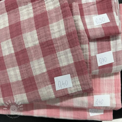 Balík látok dvojitá gázovina 2309 - mušelín, mušelin, muselin latka, mušelin latka, gazovina, gázovina metráž, gazovina latka, gázovina, trojita gazovina, bambusový mušelín, latka muselin, bavlněný mušelín metráž, mušelín látka metráž, dvojita gazovina metraz, deka pre bábätko, letná deka pre bábätko, bambusova deka pre dieta, muselinova prikryvka, strikovana deka pre babatko, biela deka pre babatko, prikrývka pre bábätko