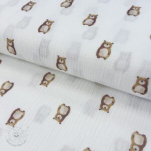 Dvojitá gázovina/mušelín Animals design B digital print ORGANIC - mušelín, mušelin, muselin latka, mušelin latka, gazovina, gázovina metráž, gazovina latka, gázovina, trojita gazovina, bambusový mušelín, latka muselin, bavlněný mušelín metráž, mušelín látka metráž, dvojita gazovina metraz, deka pre bábätko, letná deka pre bábätko, bambusova deka pre dieta, muselinova prikryvka, strikovana deka pre babatko, biela deka pre babatko, prikrývka pre bábätko