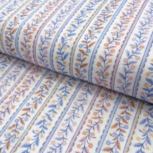 Dvojitá gázovina/mušelín Leaves in stripes digital print ORGANIC - mušelín, mušelin, muselin latka, mušelin latka, gazovina, gázovina metráž, gazovina latka, gázovina, trojita gazovina, bambusový mušelín, latka muselin, bavlněný mušelín metráž, mušelín látka metráž, dvojita gazovina metraz, deka pre bábätko, letná deka pre bábätko, bambusova deka pre dieta, muselinova prikryvka, strikovana deka pre babatko, biela deka pre babatko, prikrývka pre bábätko