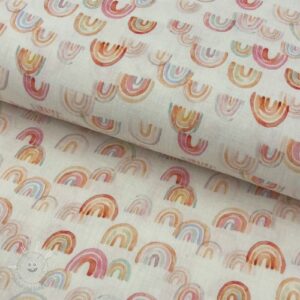 Dvojitá gázovina/mušelín Magic rainbows digital print - mušelín, mušelin, muselin latka, mušelin latka, gazovina, gázovina metráž, gazovina latka, gázovina, trojita gazovina, bambusový mušelín, latka muselin, bavlněný mušelín metráž, mušelín látka metráž, dvojita gazovina metraz, deka pre bábätko, letná deka pre bábätko, bambusova deka pre dieta, muselinova prikryvka, strikovana deka pre babatko, biela deka pre babatko, prikrývka pre bábätko